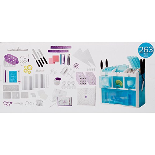 Wilton Ultimate Cake Decorating Tools Set and Tool Box Organizer