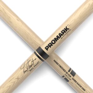 ProMark Neil Peart 747 Shira Kashi Oak Drumsticks, Wood Tip, Buy 3 Pairs Get 1 Free