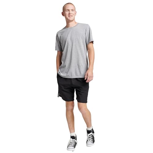 Russell Athletic Mens Dri-power Cotton Blend Short Sleeve Tees, Moisture Wicking, Odor Protection, Upf 30+, Sizes S-4x T-Shirt, Oxford, 3X-Large US