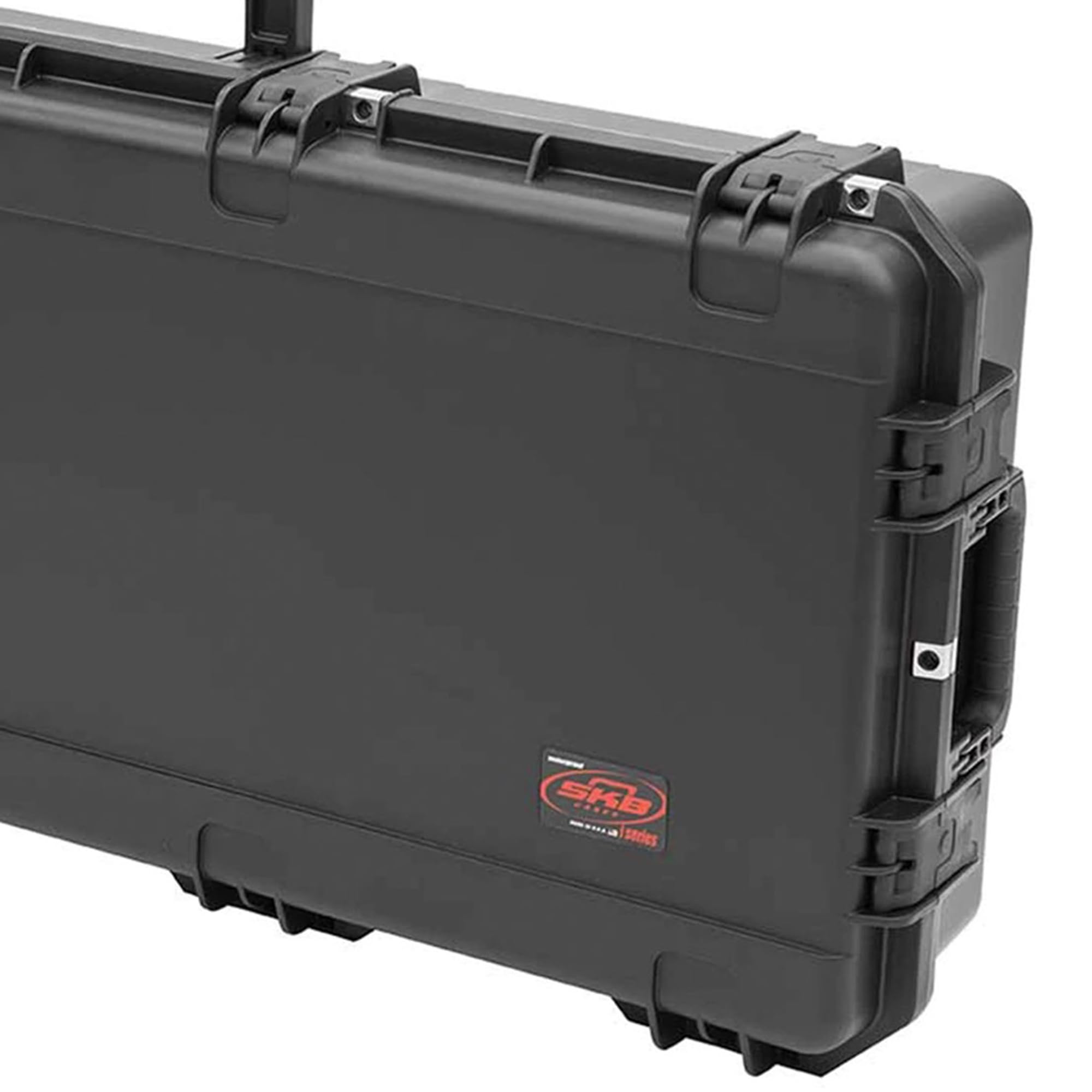 SKB Cases iSeries Single or Double Hunting Bow Equipment Case with Hard Durable Plastic Exterior, Wheels, and Grip Handles, Black