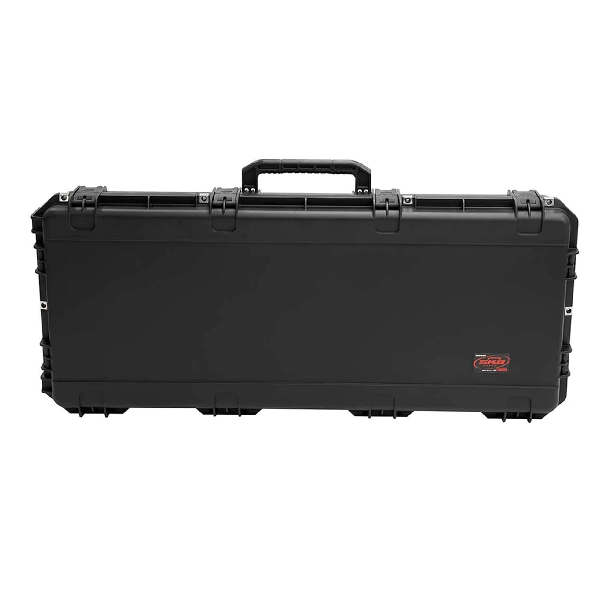 SKB Cases iSeries Single or Double Hunting Bow Equipment Case with Hard Durable Plastic Exterior, Wheels, and Grip Handles, Black