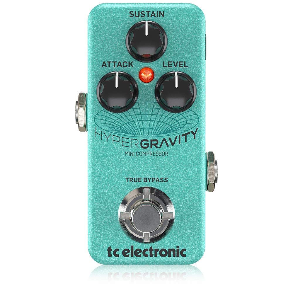 TC Electronic HYPERGRAVITY MINI COMPRESSOR State-of-the-Art Multiband Compression with Advanced MD3 Multiband Dynamics Algorithm for Professionally Polished Tones