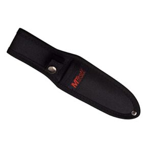 MTech USA MT-20-75RD-MC Mt-20-75Rd Fixed Blade Knife, Double-Edged Blade, Red Handle, 8.5" Overall