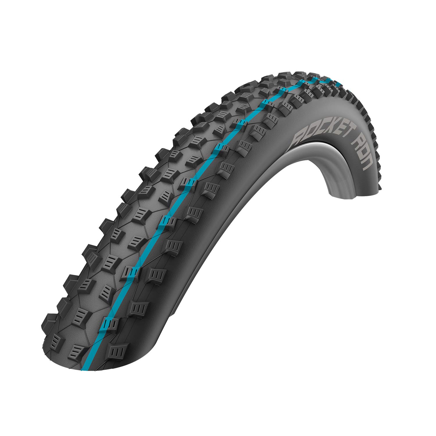 Schwalbe Rocket Ron Tire - 27.5 x 2.6, Tubeless, Folding, Black, Evolution Line, SnakeSkin, Addix Speedgrip