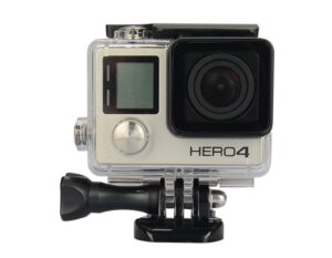 housing case transparent fits gopro hero 4 3 plus waterproof case, enegg diving protective rotective housing shell 45m accessories compatible go pro hero 4 3+ action camera