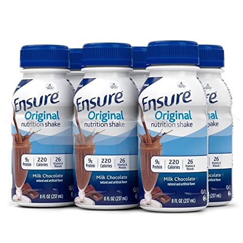 Ensure Original Nutrition Shake, Milk Chocolate, 8 Ounces, 12 Count