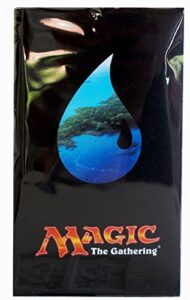 ultra pro magic: the gathering mana 5 "island" full-view deck box w/ dice tray