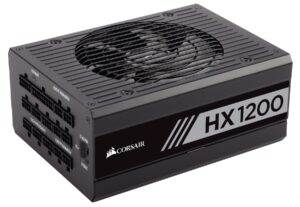 corsair cp-9020140-uk hx1200 1200 w 80+ platinum fully modular power supply unit - black