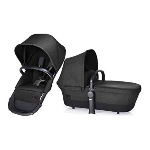 cybex priam 2-in-1 light seat with bassinet - black beauty