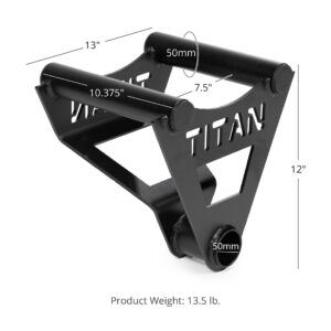 Titan Fitness Fat Grip Parallel Landmine Handle, 1.9" Diameter, Landmine Rows, Pulls, Presses, Rotational Drills