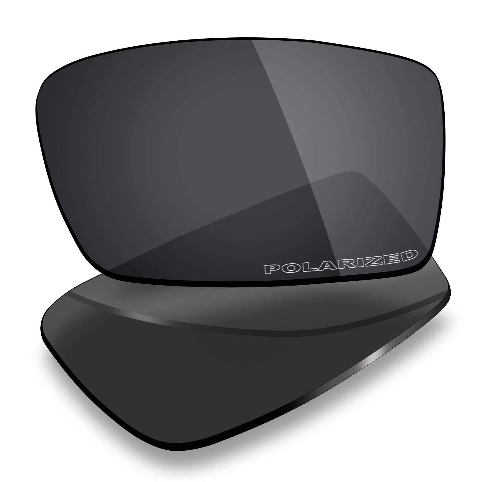 Mryok+ Polarized Replacement Lenses for Oakley Gascan OO9014 - Stealth Black