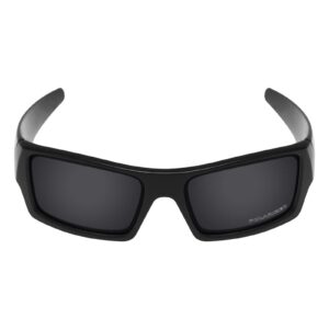 Mryok+ Polarized Replacement Lenses for Oakley Gascan OO9014 - Stealth Black