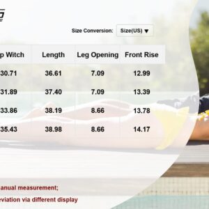 GEEK LIGHTING Swim Pants for Women Surfing Leggings SPF Swimming Tights Rash Guard Water Wetsuit Dive Kayaking Pants Blue Small