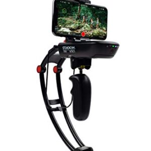 Steadicam Volt Electronic Handheld Gimbal Stabilizer for All IPhone XS, XS Max & XR, All Samsung S9/S9+ & GoPro Hero, Black, compact