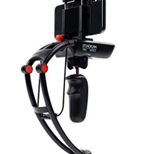 Steadicam Volt Electronic Handheld Gimbal Stabilizer for All IPhone XS, XS Max & XR, All Samsung S9/S9+ & GoPro Hero, Black, compact