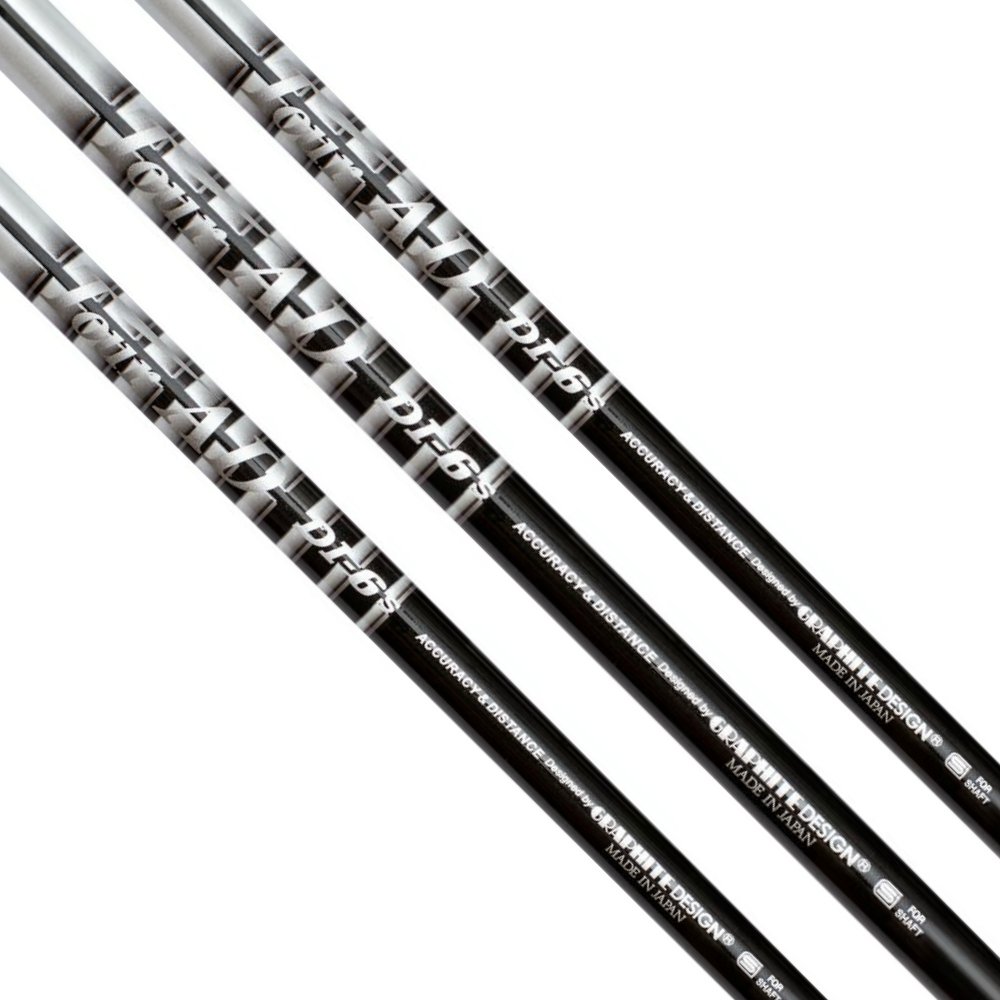 Graphite Design Tour AD DI-6 Driver Shaft - Choose Adapter - Includes Grip & TSF Ball Marker - BLACK (Adapter- Ping G30, X-Stiff - 67g)