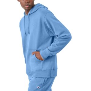 Champion Men's Hoodie, Powerblend, Fleece Striped Sweatshirt for Men (Reg. or Big & Tall)