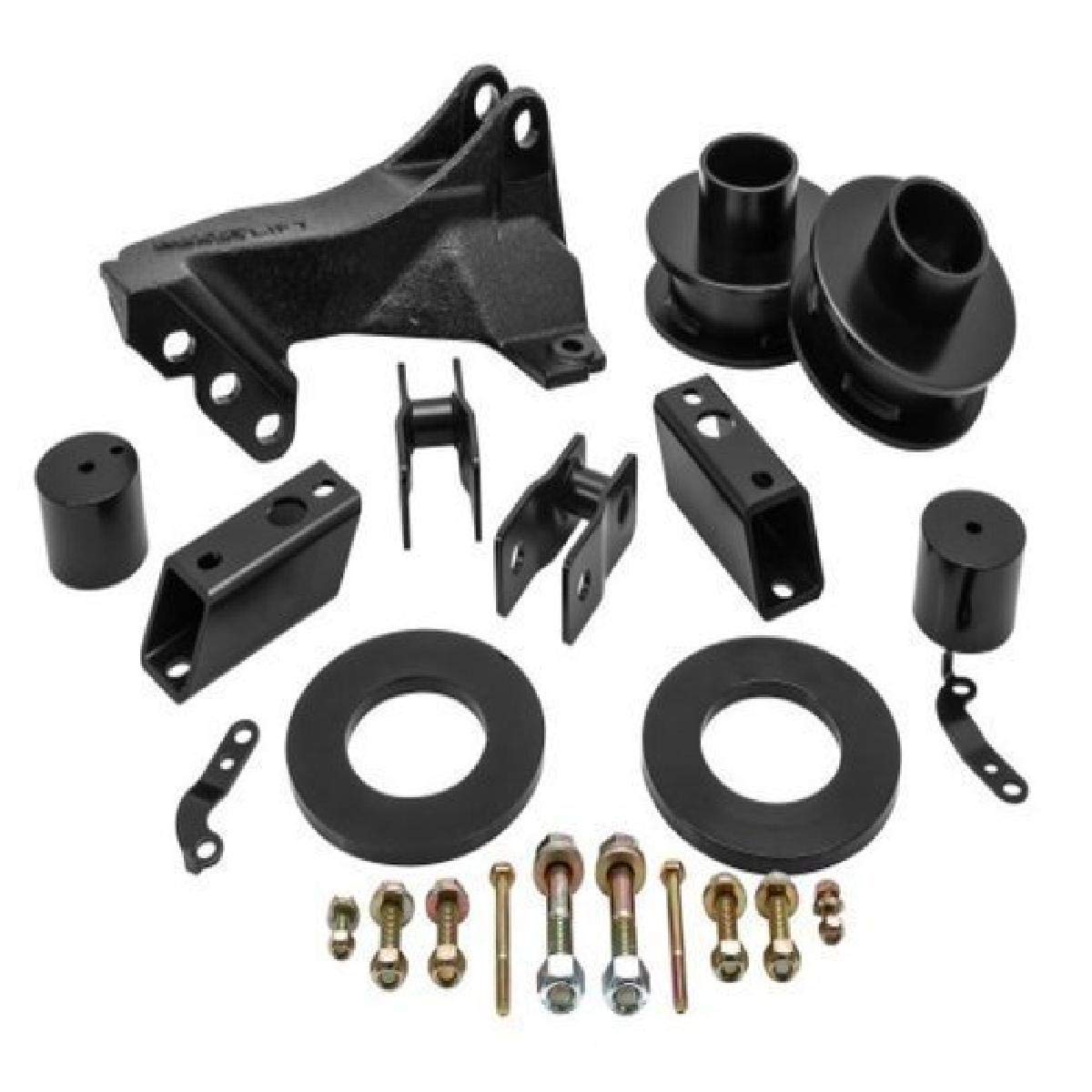 Readylift 66-2726 2.5” Leveling Kit with Track Bar Relocation Bracket for 2011-2020 Ford Super Duty F250 and F350 4WD trucks