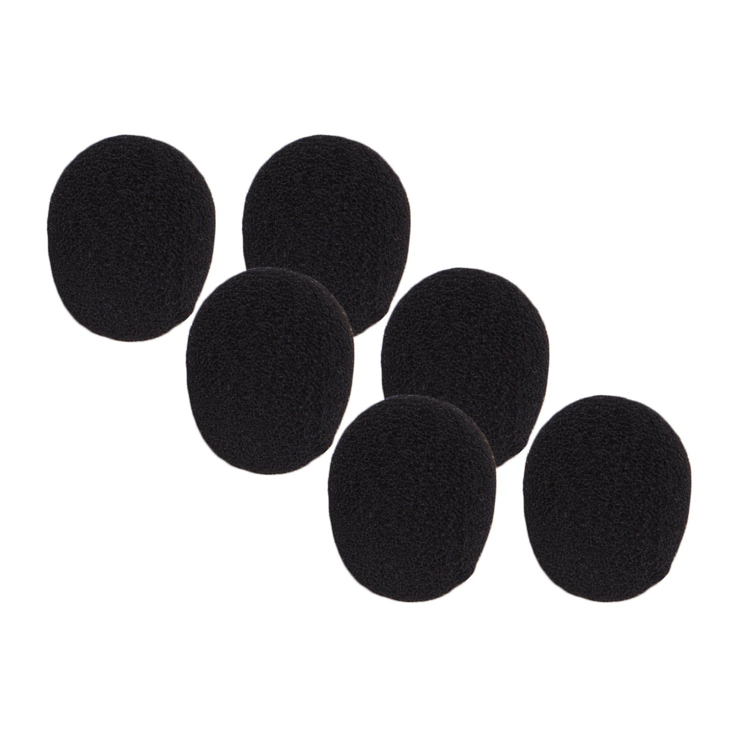 Sunmns 6 Pack Mini Small Size Foam Cover Windscreen for Lapel Headset Microphone