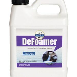 KoiWorx Defoamer - 32oz- Removes Foam from Decorative and Ornamental Ponds, Safe for Koi