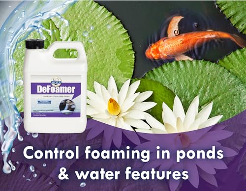 KoiWorx Defoamer - 32oz- Removes Foam from Decorative and Ornamental Ponds, Safe for Koi