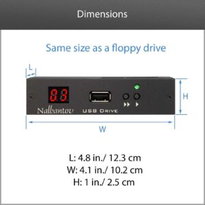 Nalbantov USB Floppy Disk Drive Emulator N-Drive 100 for Akai MPC-60 MK I (Version 1)