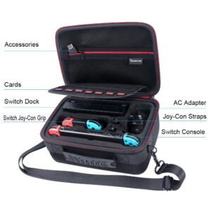 Smatree Carrying Case for Nintendo Switch,Hard Shell Portable Travel Case for Nintendo Switch Console & Accessories [video game]