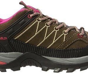 CMP Women's Low Rise Hiking Boots, Brown Wood Magenta, 8.5