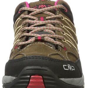 CMP Women's Low Rise Hiking Boots, Brown Wood Magenta, 8.5