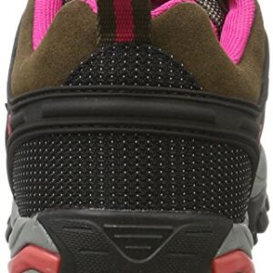 CMP Women's Low Rise Hiking Boots, Brown Wood Magenta, 8.5