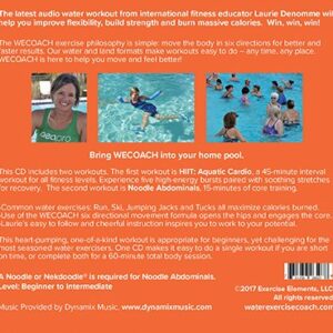 2 Water Workouts HIIT Aquatic Cardio & Noodle Abdominals (Audio CD)