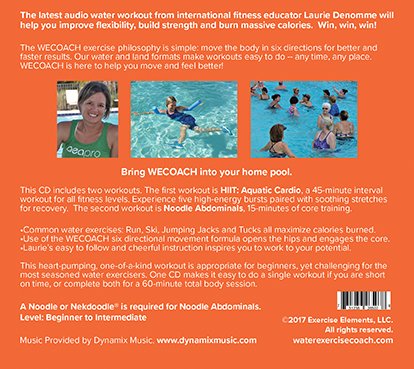 2 Water Workouts HIIT Aquatic Cardio & Noodle Abdominals (Audio CD)