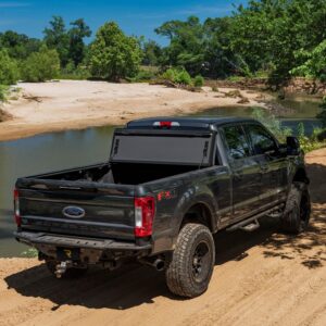 RealTruck BAK BAKFlip MX4 Hard Folding Truck Bed Tonneau Cover | 448330 | Fits 2017-2024 Ford F-250/350 Super Duty 6' 10" Bed (81.9")