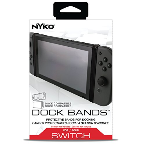 Nyko Dock Bands - Dockable screen scratch prevention bands for Nintendo Switch