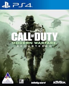 call of duty: modern warfare remastered - playstation 4