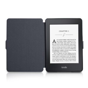 WALNEW Case for 6” Kindle Paperwhite 2012-2017(Model No.EY21 or DP75SDI) - PU Leather Case Smart Protective Cover Only Fits Old Generation Kindle Paperwhite Prior to 2018