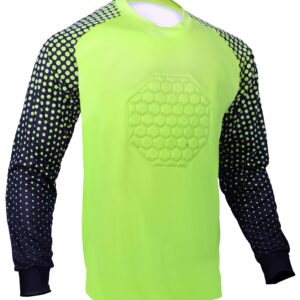 Soccer Goalie Shirt (Lime Green, Adult Small)