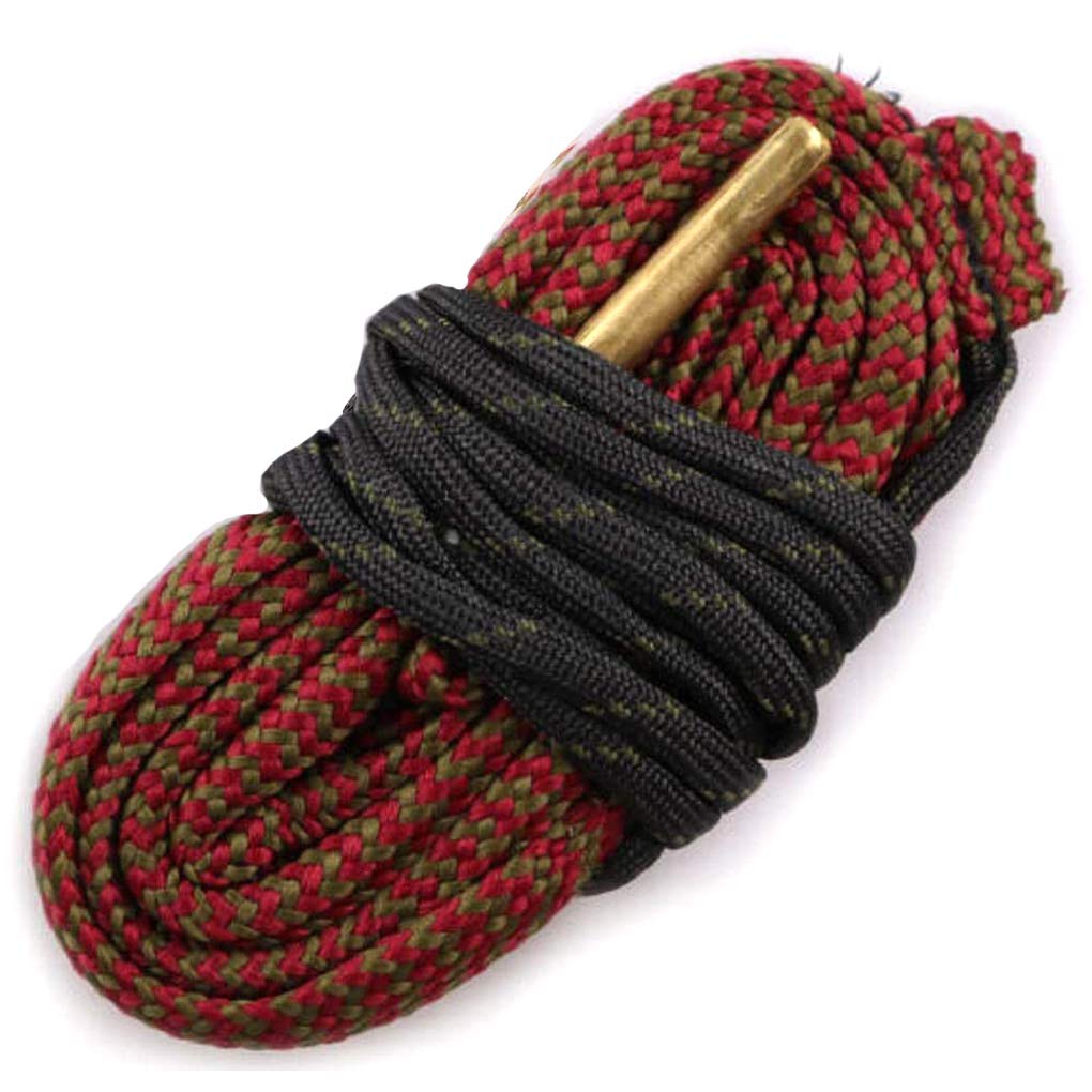 Aimee_JL New Bore Cleaner .243 Cal & 6mm Cal Gun Barrel Cleaning Rope Rifle/Pistol/Shotgun Brass Brush Cleaning Cord