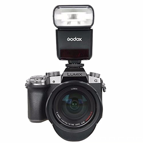 Godox TT350O 2.4G HSS 1/8000s TTL GN36 Camera Flash Speedlite for Olympus/Panasonic Mirrorless Digital Camera w/EACHSHOT Color Filters