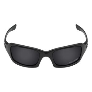 Mryok+ Polarized Replacement Lenses for Oakley Fives Squared OO9238 54mm - Stealth Black