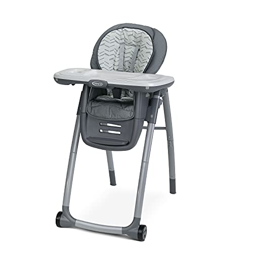 Graco Table2Table Premier Fold 7 in 1 Convertible High Chair | Converts to Dining Booster Seat, Kids Table and More, Landry, 15x19.29x27 Inch (Pack of 1)