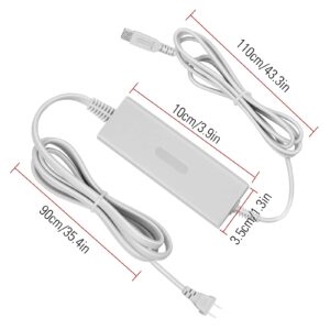 Wii U Gamepad Charger, WII-U Gamepad AC Adapter Charging Cable Cord for Nintendo Wii U Gamepad Controller