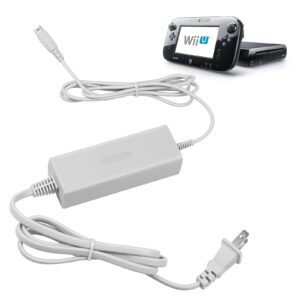 Wii U Gamepad Charger, WII-U Gamepad AC Adapter Charging Cable Cord for Nintendo Wii U Gamepad Controller