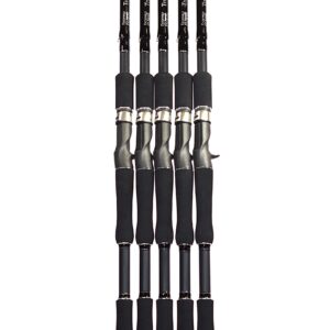 Fitzgerald Fishing Titan HD Series Sensitive and Powerful Pitching and Flipping Rods with 5 Models 7'6", 7'8" & 7'10" Heavy and X-Heavy Balanced The Ultimate Power Bass Tournament Fishing Rods