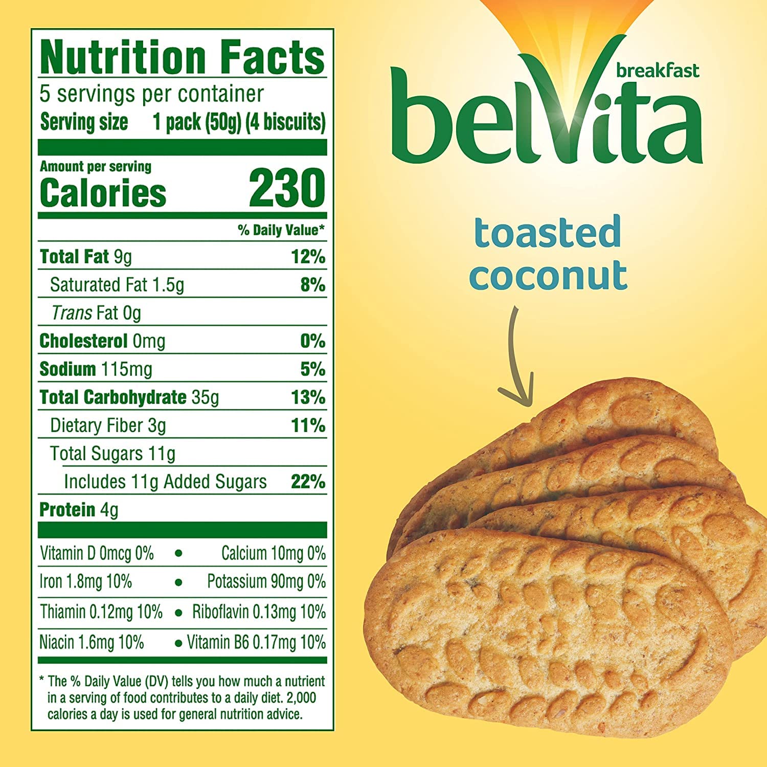 Belvita Breakfast Biscuits, Golden Oat Flavor, 8 Pack (4 Biscuitsper Pack), 1Count (Pack Of 8)