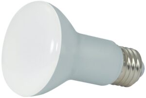 satco s9630-6.5 watt led bulb; 2700k; 120 volts (6 led light bulbs)