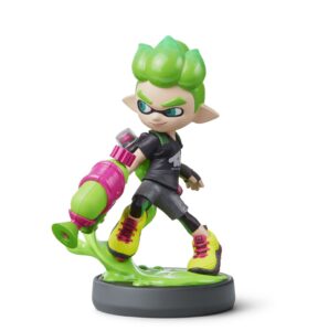 nintendo of america amiibo - new inkling boy (neon green) - nintendo switch;