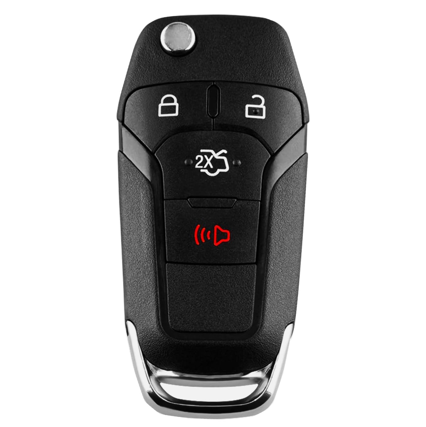 2013 to 2016 Ford Fusion Key Fob Cover：No Chip No Battery Fit for Ford Fusion Keyless Remote Case Replacement 2013 2014 2015 2016 | Just a Empty Shell | n5fa08taa 164r7986