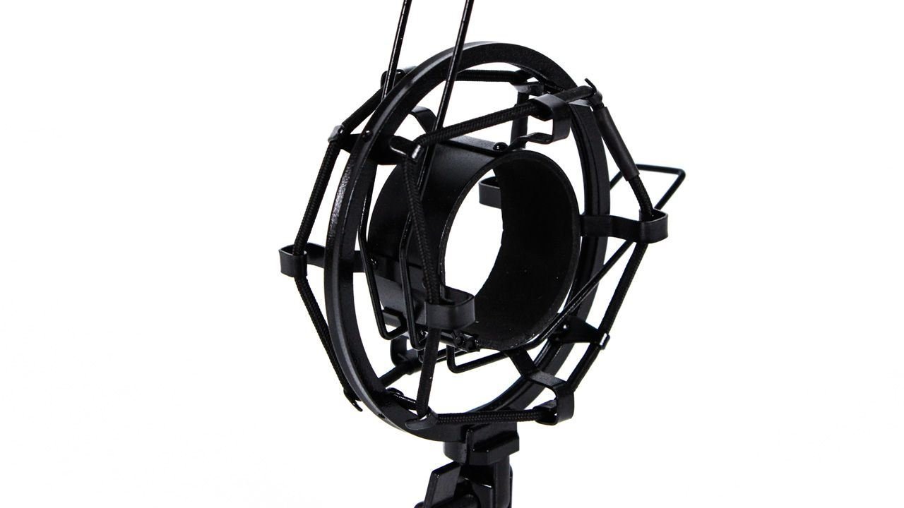 MXL Black Shock Mount, compatible with Neumann U87 Microphone