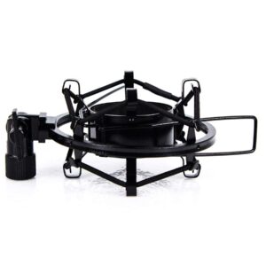 MXL Black Shock Mount, compatible with Neumann U87 Microphone